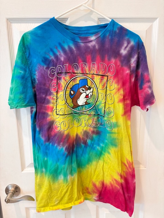 BUC-EE'S Tops - BUC EES Tie-Dye "Colorado" Graphic Tee